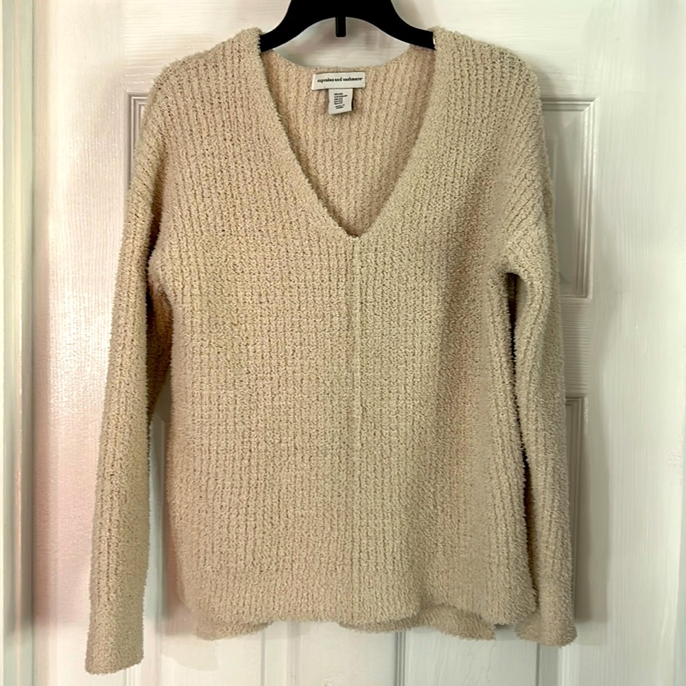 Cupcakes and cashmere soft fitted sweater